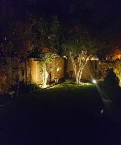 ZUCKEO Low Voltage Landscape Lights LED Landscape Lighting, 5W 12V Garden Pathway Lights Waterproof Warm White Walls Trees Flags Outdoor Landscape Spotlights with Stakes (8 Pack) 51 71ccOlW45XL