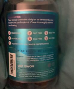 BeLive Biotin Gummies with MultiVitamins, Folate, Inositol – Supports Hair Growth, Healthy Skin & Nails – Vegan, Pectin Based – Strawberry Flavor (1) 60 Count (Pack of 1) 42 71cd1OYzH1L