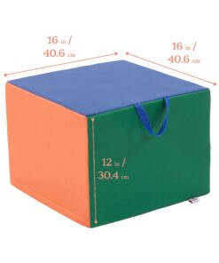 ECR4Kids SoftZone Adult Cozy Cube, Flexible Seating, Assorted 12 71cdsIwiZL
