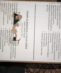 Zoeller Waste-Mate 267-0001 Sewage Pump, 1/2 HP Automatic – Heavy-Duty Submersible Sewage, Effluent or Dewatering Pump Green 35 71ce7MxfHuL