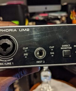 Behringer U-Phoria UM2 USB Audio Interface 1-Channel 41 71cesDqkG7L