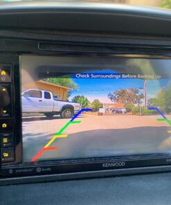 Xroose S2 HD Wired Backup Camera, 149° Wide Field of View License Plate Camera, IP69 Waterproof LED Colored Night Vision Rear-View Camera for Reversing/Driving Car Pickup SUV Truck … 64 71cg26pXh1L