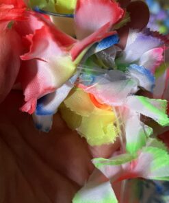 Joyin Toy 36 Counts Hawaiian Leis Bulk, Tropical Flower Lei Hawaiian Lei Beach Hawaii Luau Party Favors Decoration Birthday Party Supplies(3 Dozen) 36 71cg2rQMnqL
