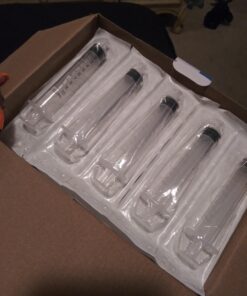 Care Touch 10ml Syringe with Luer Slip Tip - 100 Sterile Syringes – No Needle Great for Dispensing Oral Medicine and Home Care 10mL - 100 Count 40 71cg8FK2D6L