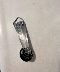 1Easylife 18/8 Stainless Steel Measuring Spoons, Set of 6 for Measuring Dry and Liquid Ingredients 40 71chC3elzL