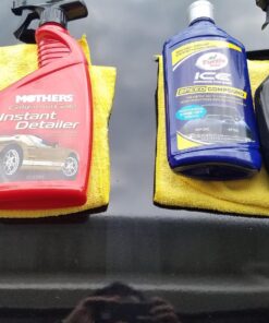 Mothers California Gold Clay Bar System for Car Detailing, Kit Includes Detailer, 3 Clay Bars, and Microfiber Towel (07240) Original Kit (3 bars) 34 71chjnY1FiL