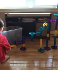 Discovery Toys MARBLEWORKS Marble Run Starter | Kid-Powered Learning | STEM Educational Building Block Toy Learning & Childhood Development 5 Years Old and Up Starter Set 8 71ciPMs8m9L