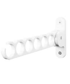 Spectrum Diversified 35000 6 Hook Hanging Organizer, 1 Count, White 32 71ciWicZ2bL