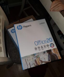 HP Printer Paper | 8.5 x 11 Paper | Office 20 lb | 3 Ream Case - 1500 Sheets | 92 Bright | Made in USA - FSC Certified | 112090C, White 3 Ream | 1500 Sheets Letter (8.5 x 11) 35 71cixdQ1c3L