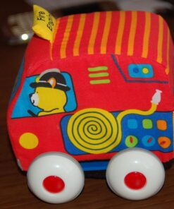 Melissa & Doug K's Kids Pull-Back Vehicle Set - Soft Baby Toy Set With 4 Cars and Trucks and Carrying Case - Pull Back Cars, Toys For Babies And Toddlers 59 71cj5R63iQL 3