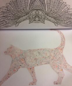 Adult Coloring Book: Stress Relieving Animal Designs 49 71cj7CqGqSL