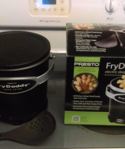 Presto 05420 FryDaddy Electric Deep Fryer,Black 47 71cjXY7WeUL
