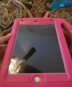 BMOUO Kids Case for iPad Mini 4/iPad Mini 5, iPad Mini 4/5 Case - Built-in Screen Protector, Shockproof Handle Convertible Stand Kids Case for iPad Mini 5th/4th Generation 7.9", Rose 39 71cjlyaS82L