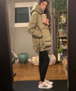 Orolay Women's Thickened Down Jacket Large Green 44 71ck5F hNLL