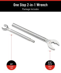 RIDGID 27023 Model 2002 One Stop 2-in-1 Wrench for Angle Stops, Straight Stops, and Compression Couplings 18 71ckNjkoOoL