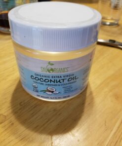 Sky Organics Organic Extra Virgin Coconut Oil for Hair & Skin, 100% Pure & Cold-Pressed USDA Certified Organic to Moisturize, Soften & Nourish, 16.9 fl. Oz 16.9 Fl Oz (Pack of 1) 38 71ckWXiClEL