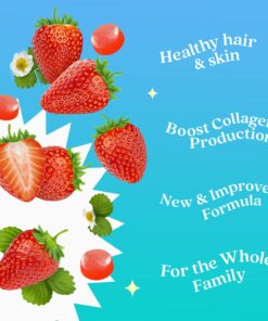 BeLive Biotin Gummies with MultiVitamins, Folate, Inositol – Supports Hair Growth, Healthy Skin & Nails – Vegan, Pectin Based – Strawberry Flavor (1) 60 Count (Pack of 1) 30 71ckcfwY1EL