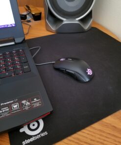 SteelSeries Rival 110 Gaming Mouse - 7,200 CPI TrueMove1 Optical Sensor - Lightweight Design - RGB Lighting Black 39 71cm0hILmL