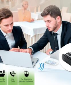 Kinivo USB Bluetooth Adapter for PC BTD400 (Bluetooth 4.0 Dongle Receiver, Low Energy) - Compatible with Windows 11/10/8.1/8, Raspberry Pi, Linux, MacOS, Laptop & Headphones 25 71cm1tCb2L 1