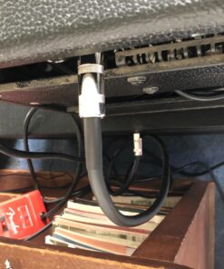 GLS Audio Speaker Cable 1/4" to 1/4" - 12 AWG Professional Bass/Guitar Speaker Cable for Amp - Black, 3 Ft. 3 feet 42 71cmWvKxaEL