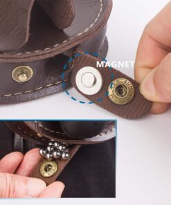 YZXLI 2 in 1 Leather Hunting Slingshot Pouch with Ball Ammo Pouch Bag Case Holder Belt Holster Waist Pouch 10 71cmbSVzd2L