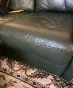 The Original Leather Recoloring Balm by Furniture Clinic - 16 Color Options - Leather Repair Kit for Furniture - Restore Couches, Car Seats, Clothing - Non-Toxic Leather Repair Cream (Pine Green) Pine Green 58 71cmjcIBFrL