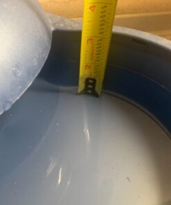 Petmate Replendish Gravity Waterer With Microban for Cats and Dogs, 2.5 Gallons,Blue, Made in USA Blue 2.5 GAL 38 71co0UI5EkL