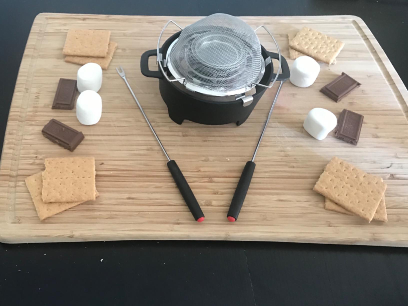 Sterno Smores Maker Junior, Table top Smores Roaster - Designed for Safe, Cord Free Indoor or Outdoor Fun, Ideal for Kids, Parties, Fun Housewarming Gifts and More Black 11 Sterno Smores Maker Junior, Table top Smores Roaster - Designed for Safe, Cord Free Indoor or Outdoor Fun, Ideal for Kids, Parties, Fun Housewarming Gifts and More Black - Image 11