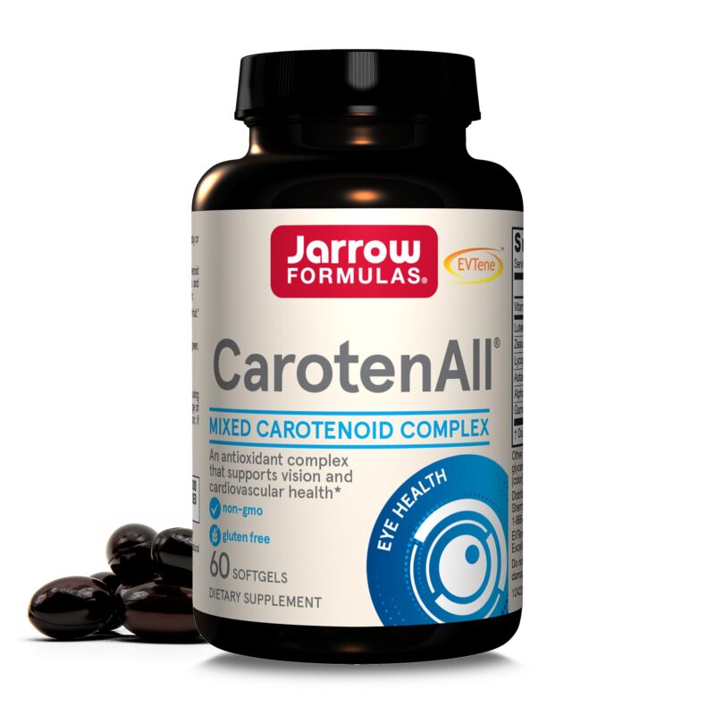 Catalog 6 Jarrow Formulas CarotenAll - 60 Softgels - Supplement Provides Seven Major Carotenoids Found in Fruits & Vegetables to Support Cardiovascular & Vision Health - Up to 60 Servings 60 Count (Pack of 1)
