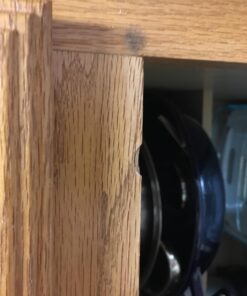 Spectrum Diversified Ashley Cookie Sheet Organizer, Cutting Board Holder, Bakeware Organizer, Over the Cabinet Door, Satin Nickel Large Over The Cabinet Cutting Board & Bakeware Holder 31 71crFDAvTfL