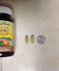 MegaFood Baby & Me 2 Prenatal Vitamin and Minerals - Vitamins for Women - with Folate (Folic Acid Natural Form), Choline, Iron, Iodine, and Vitamin C, Vitamin D and more - 120 Tabs (60 Servings) 120 Count (Pack of 1) 40 71crMyhGcrL