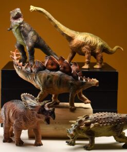 PREXTEX 5 PCS Jumbo Dinosaur Toys Figures Set - Realistic Toy Dinosaurs and Large Dinosaur Toy for Kids and Toddlers Dinosaur Set - Giant Dinosaur Toy 5 Pack - 11-14 Inch Assorted 20 71crw0BfKoL
