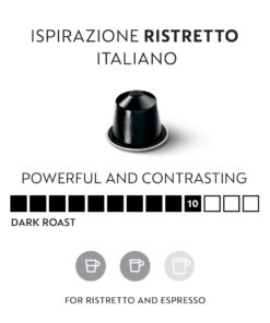 Alternative view of Nespresso Capsules OriginalLine, Ristretto Intenso, Dark Roast Coffee, Coffee Pods, Brews 1.35 Ounce (ORIGINALLINE ONLY), 10 Count (Pack of 5) 10 Count (Pack of 5)