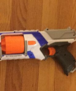 NERF N Strike Elite Strongarm Toy Blaster with Rotating Barrel (Amazon Exclusive) White 42 71cvZOfb6qL
