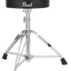 Pearl Drum Throne Seat, Adjustable Height, Portable Folding Padded Stool with Braced Anti-Slip Feet (D50) 48 71cvaH5LvsL