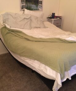 Sven & Son Essential Adjustable Bed Base (Frame Only), Easy Assembly, Head and Foot Lift, Memory Positions, Zero Gravity, Wireless Remote - Queen Adjustable Base Frame Only 17 71cvd0n x1L