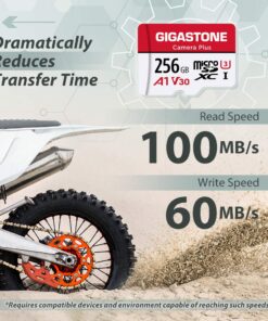 Alternative view of Gigastone 256GB Micro SD Card 2-Pack, Camera Plus, 4K UHD Video Recording, 4K Ultra HD Action Camera 256GB Camera Plus 2-Pack