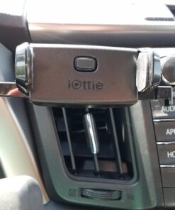 iOttie Easy One Touch Mini Air Vent Car Mount Holder Cradle for iPhone Xs Max R 8 Plus 7 Samsung Galaxy S10 E S9 S8 Plus Edge, Note 9 & Other Smartphone, 2.2 x 4.8 x 5.7 inches 30 71cxsE29gpL