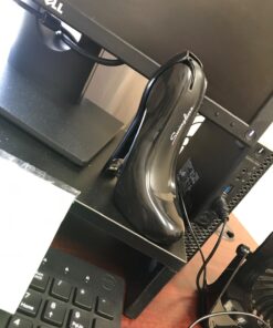 Swingline Stapler, High Heel Stapler, Fun Desk Accessories, Novelty Desk Décor, 20 Sheet Capacity, Plastic, Black (70971) 27 71d x CKSL