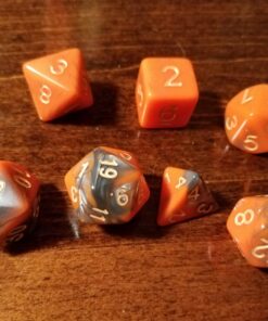 SmartDealsPro 6 x 7 Sets(42 Pieces) Double Colors Polyhedral Dice Set with Pouches for Dungeons and Dragons DND RPG MTG Table Games D4 D6 D8 D10 D12 D20 (6-Colors Set 2) Color 1 33 71d0JYp1kL