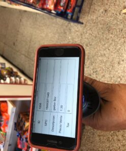 NADAMOO Wireless Barcode Scanner 328 Feet Transmission Distance USB Cordless 1D Laser Automatic Barcode Reader Handhold Bar Code Scanner with USB Receiver for Store, Supermarket, Warehouse Gray 29 71d0gWkdEPL