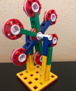 Whirligig STEM Toys for Girls & Boys | Building Blocks for 5 Year Old+ | Creative Construction Educational Engineering Set | 106 Pieces | Best Kids Gift Kit for Ages 5, 6, 7, 8, 9, 10 Yr. 35 71d2FfP9RwL