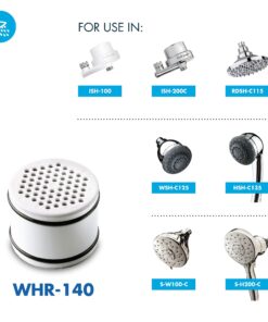 Culligan WHR-140 WTR FiltrationCartridge Shower Filter Replacement Cartridge, 1 Count (Pack of 1), White 18 71d3pAiBiIS