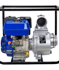 DuroMax XP904WP 270cc 427-Gpm 3600-Rpm 4-Inch Gasoline Engine Portable Water Pump, 50 State Approved, XP904WP, Blue 427-GPM 4-Inch Gas Pump 15 71d4wHpw43L