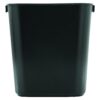 Rubbermaid Commercial Products Fg295500Bla Plastic Resin Deskside Wastebasket, 3.5 Gallon/13 Quart, Black 1 3 71d4zRzucL