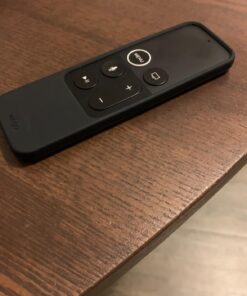 elago R2 Slim Case Compatible with Apple TV Siri Remote 1st Generation (Black) - Slim Design, Scratch-Free Silicone, Shock Absorption, Full Access Black 44 71d56cxBGL