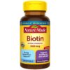 Nature Made Extra Strength Biotin 2500 mcg, Dietary Supplement For Healthy Hair, Skin & Nail Support, 150 Softgels, 150 Day Supply 150 Count (Pack of 1) 55 71d5GRMguL