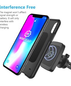 WixGear Magnetic Phone Car Mount, Universal Bite-Lock Air Vent Magnetic Phone Car Mount Holder, for Cell Phones with Swift-snap Technology 24 71d5TSSeTPL