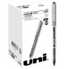 Uniball Vision Rollerball Pens, Black Pens Pack of 36, Fine Point Pens with 0.7mm Black Ink, Ink Black Pen, Pens Fine Point Smooth Writing Pens, Bulk Pens, and Office Supplies (Package may vary) Black Bulk
