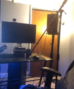 Hola! Music Mic Stand w/Adjustable Height for Home, Studio, Office or Stage Use - Standard Clutch Single Unit Standard Clutch - 1 Unit 51 71d6teAjnwL